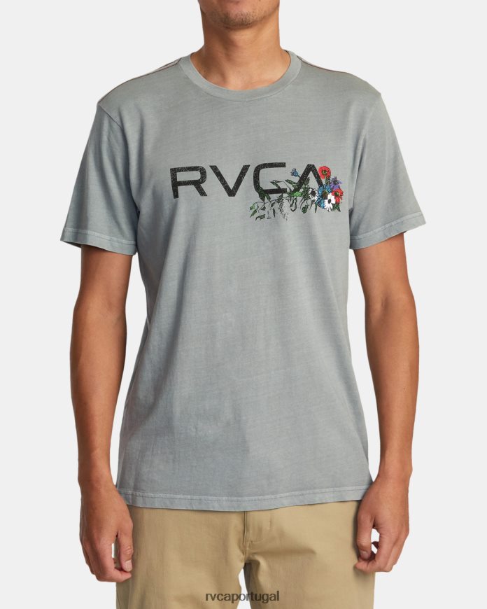 roupas RVCA homens camiseta de arranjo monumento N00F2H17