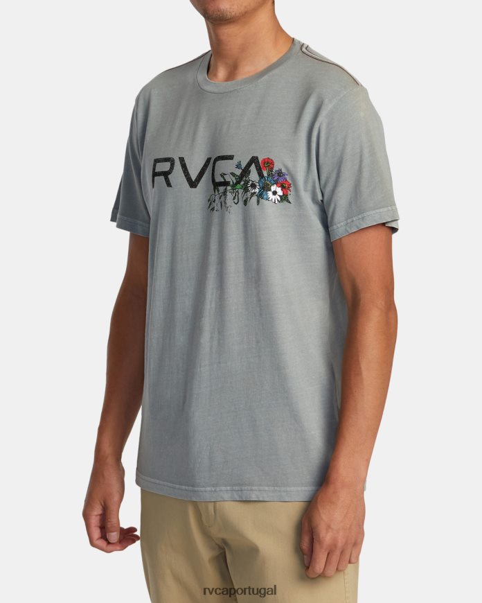 roupas RVCA homens camiseta de arranjo monumento N00F2H17