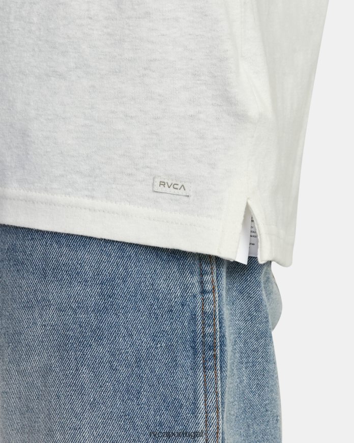 roupas RVCA homens camiseta de cânhamo de alta qualidade natural N00F2H352