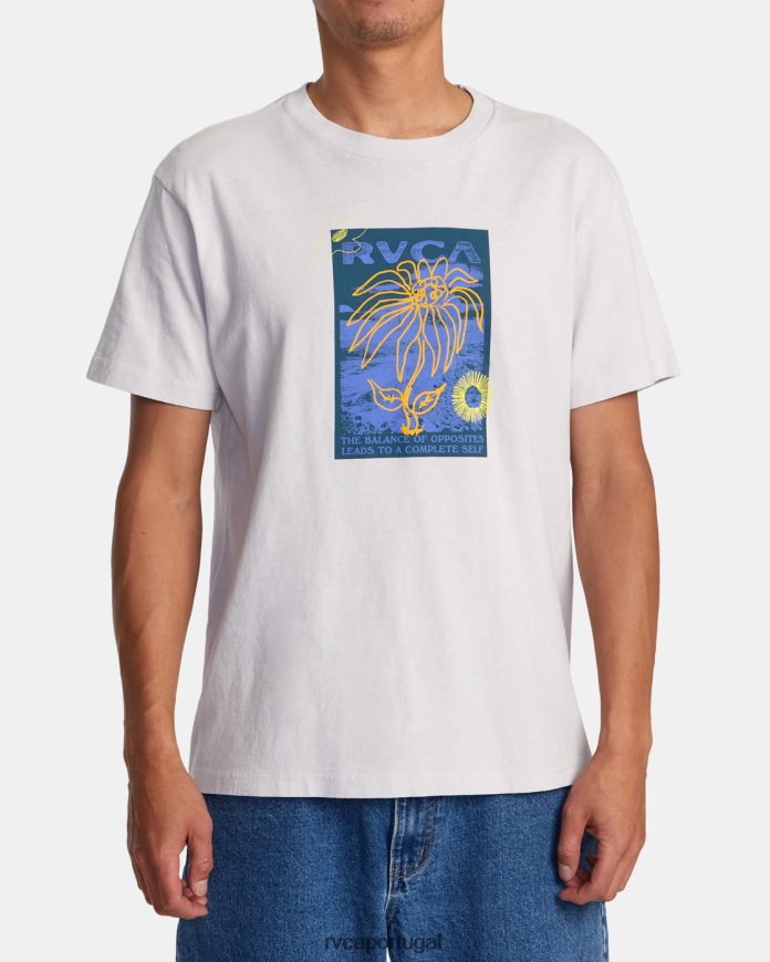 roupas RVCA homens camiseta de geléia atômica névoa N00F2H207