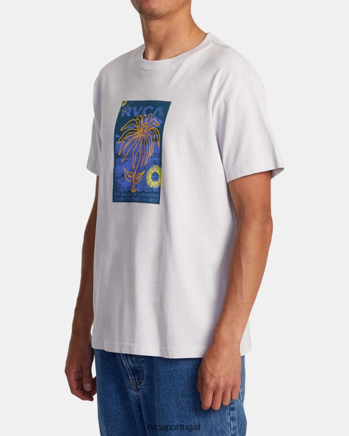 roupas RVCA homens camiseta de geléia atômica névoa N00F2H207