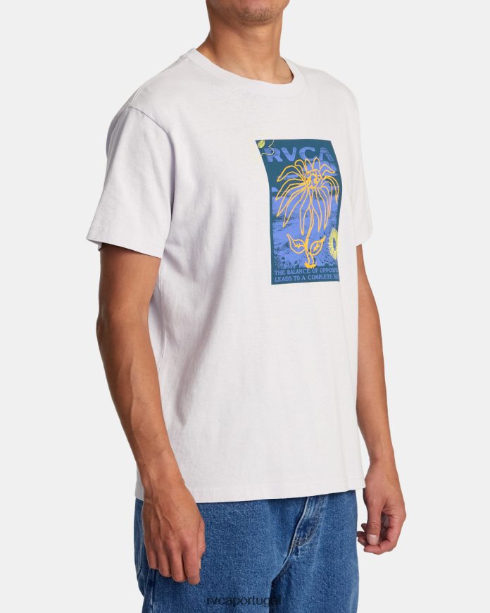 roupas RVCA homens camiseta de geléia atômica névoa N00F2H207