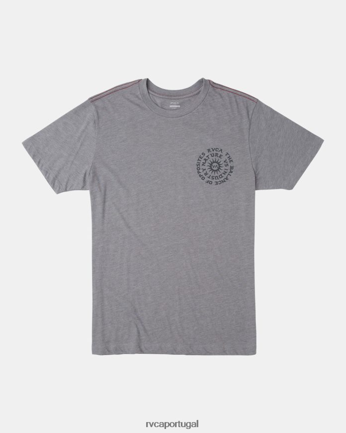 roupas RVCA homens camiseta de hipnose fumaça N00F2H16