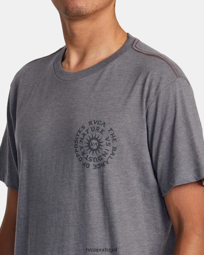 roupas RVCA homens camiseta de hipnose fumaça N00F2H16