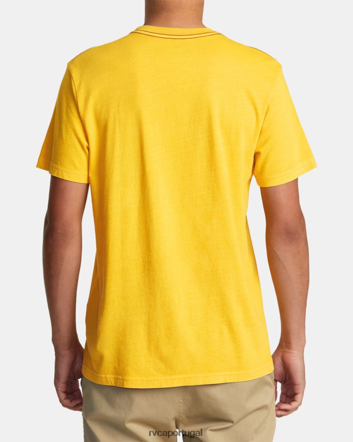 roupas RVCA homens camiseta eclipse solar bambu N00F2H42