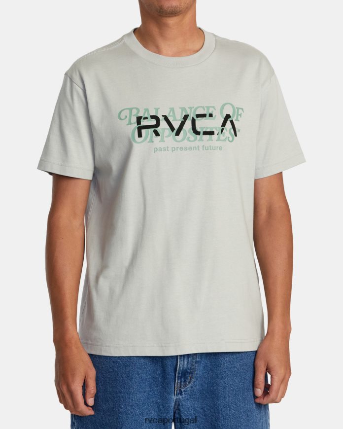 roupas RVCA homens camiseta grande equilíbrio miragem N00F2H55