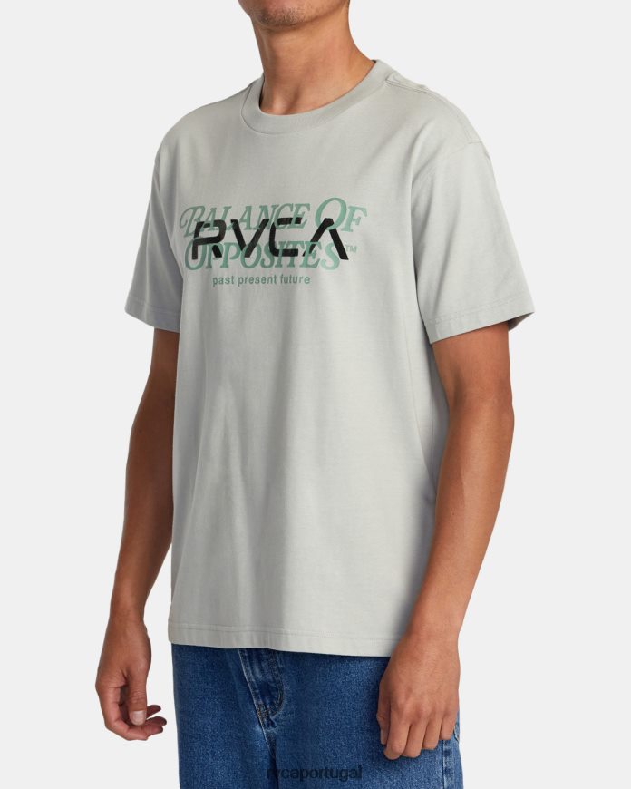 roupas RVCA homens camiseta grande equilíbrio miragem N00F2H55
