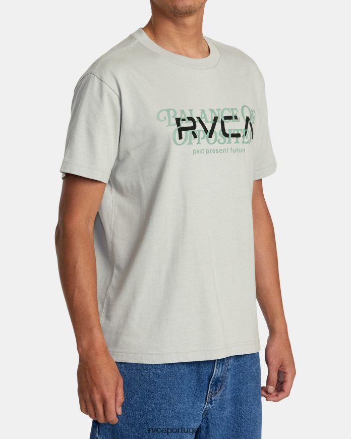roupas RVCA homens camiseta grande equilíbrio miragem N00F2H55