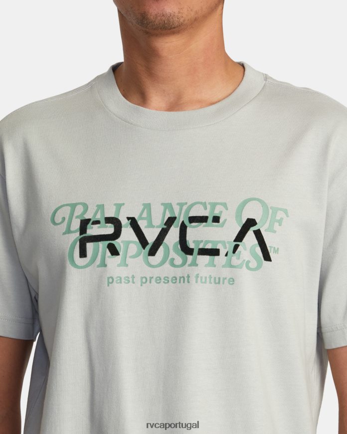 roupas RVCA homens camiseta grande equilíbrio miragem N00F2H55