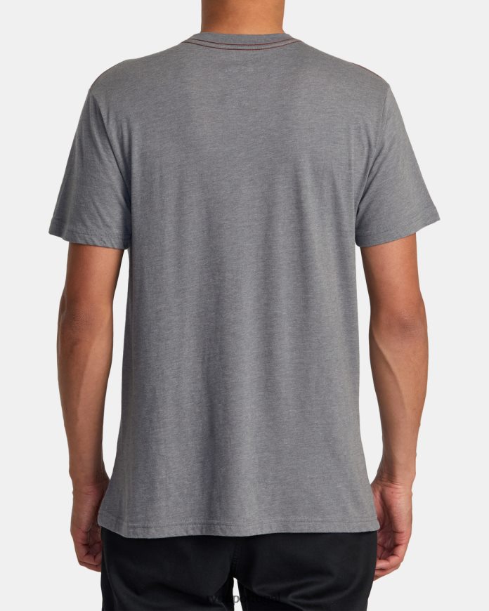 roupas RVCA homens camiseta horizonte ind fumaça N00F2H142