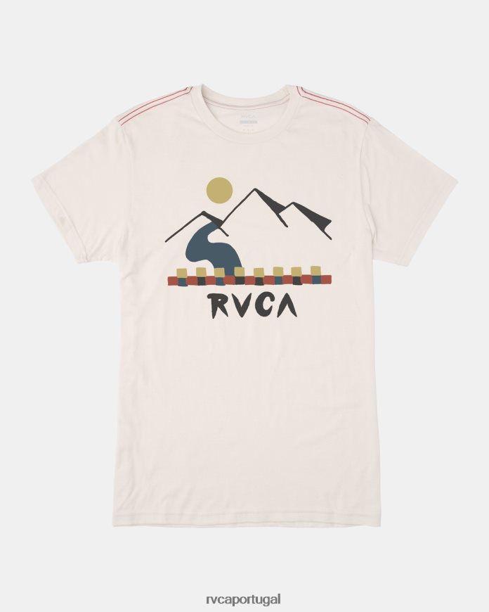 roupas RVCA homens camiseta interna branco antigo N00F2H223