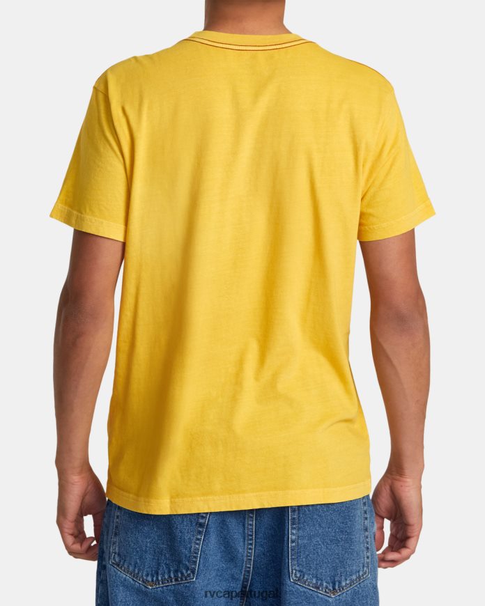 roupas RVCA homens camiseta pigmento ptc ii bambu N00F2H700