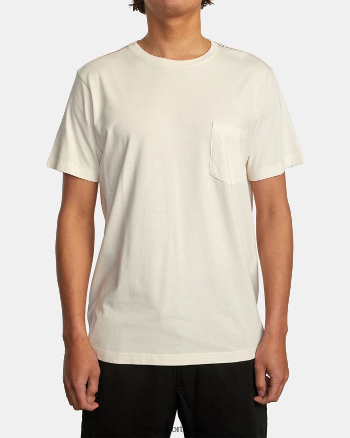 roupas RVCA homens camiseta pigmento ptc ii natural N00F2H938