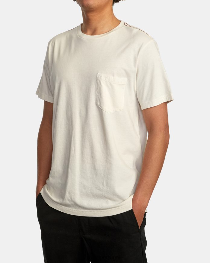roupas RVCA homens camiseta pigmento ptc ii natural N00F2H938
