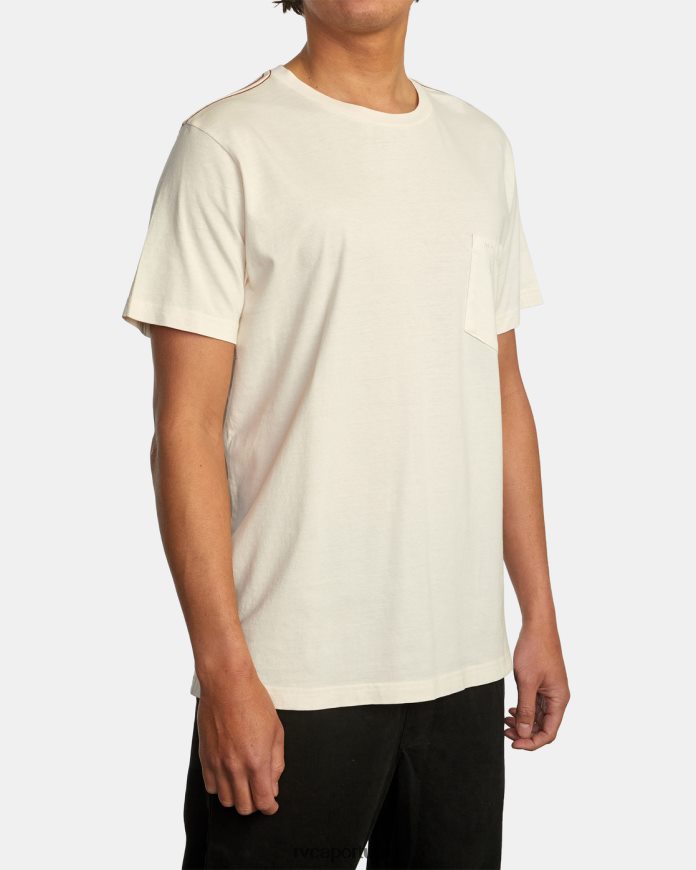 roupas RVCA homens camiseta pigmento ptc ii natural N00F2H938