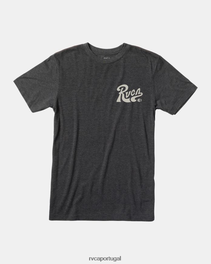 roupas RVCA homens camiseta táctica preto N00F2H140