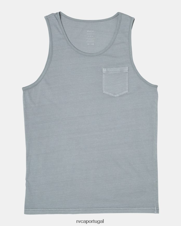 roupas RVCA homens camiseta tanque de pigmento ptc monumento N00F2H654