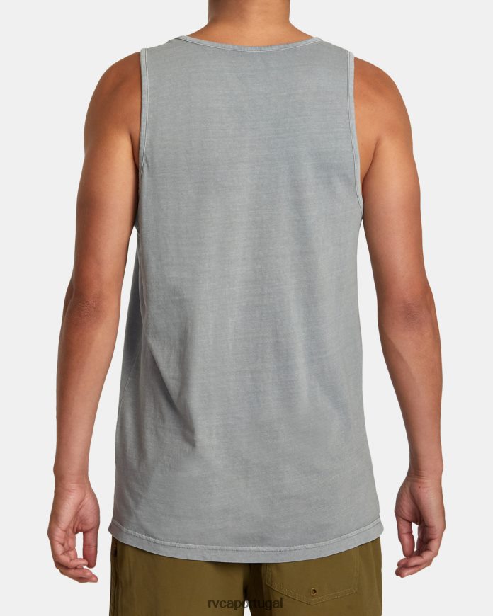 roupas RVCA homens camiseta tanque de pigmento ptc monumento N00F2H654