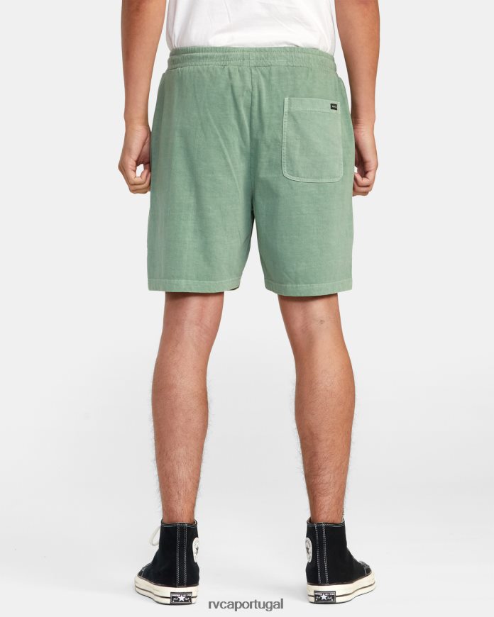 roupas RVCA homens calça elástica ptc 18 espinafre N00F2H606