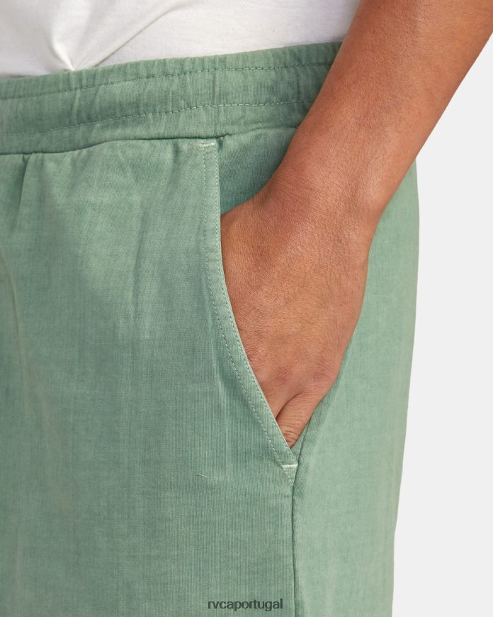 roupas RVCA homens calça elástica ptc 18 espinafre N00F2H606