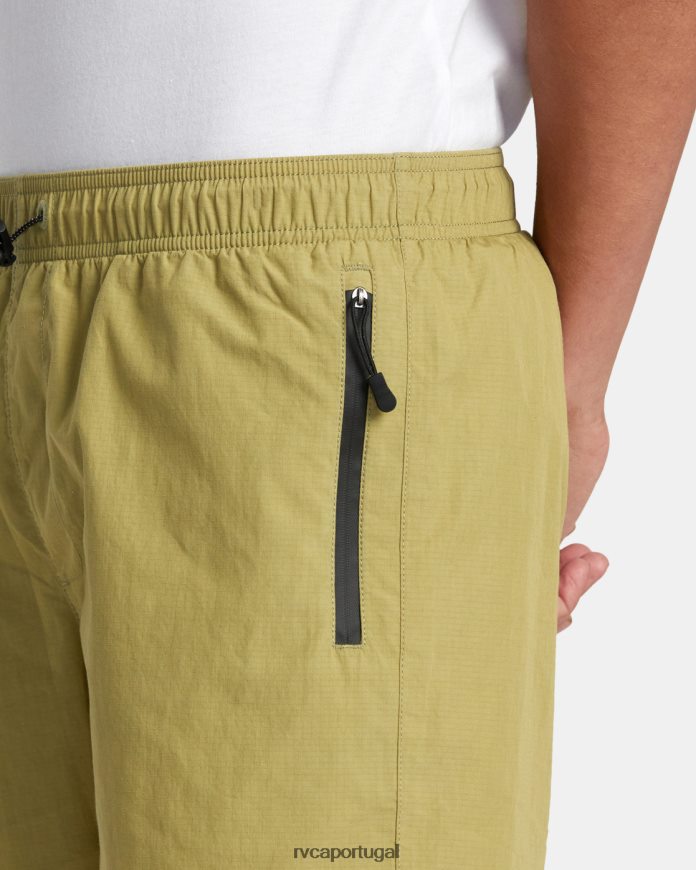roupas RVCA homens calções de banho híbridos brodie 17 abacate N00F2H257