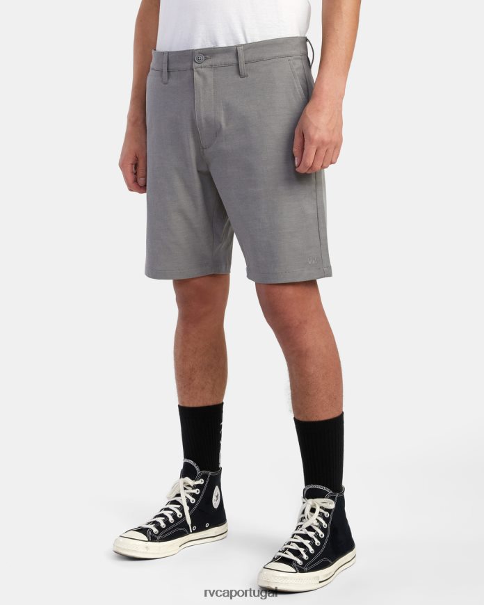 roupas RVCA homens de volta em shorts híbridos 19 urze atlética N00F2H648