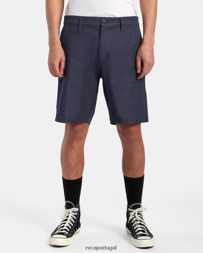 roupas RVCA homens de volta em shorts híbridos 19 urze jeans N00F2H607