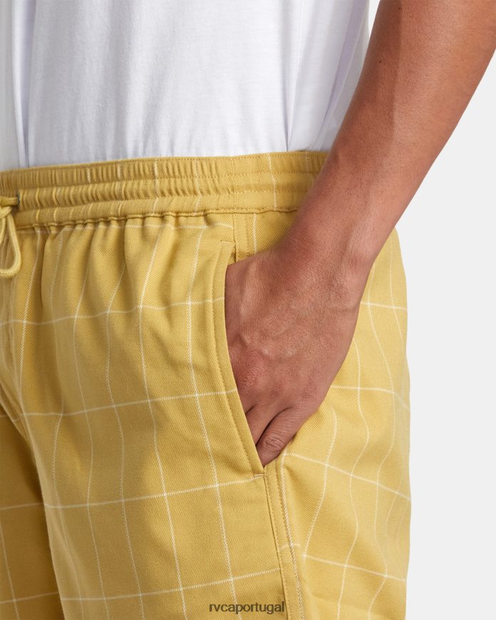 roupas RVCA homens escape terno calça elástica 17 banana N00F2H58