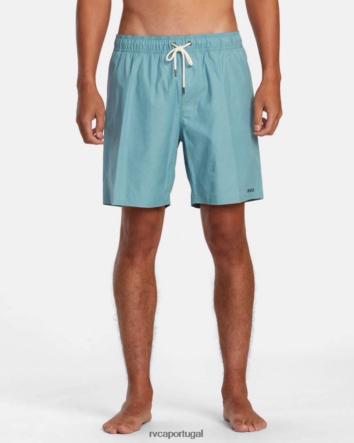 roupas RVCA homens shorts anfíbios híbridos de cintura elástica opostos perene N00F2H521