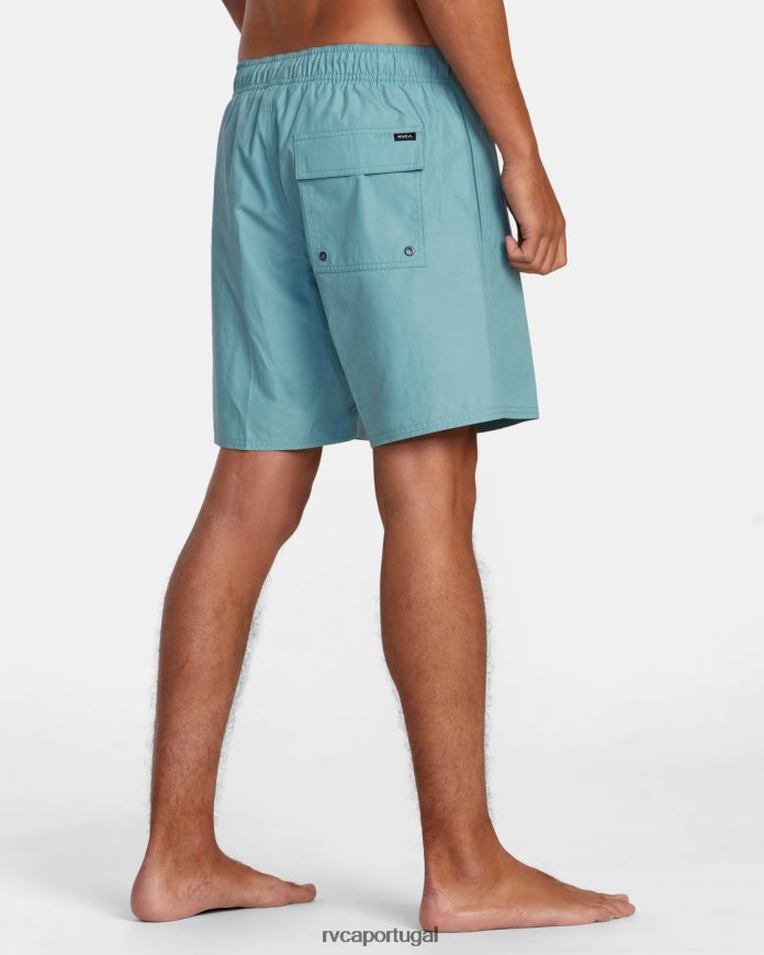 roupas RVCA homens shorts anfíbios híbridos de cintura elástica opostos perene N00F2H521