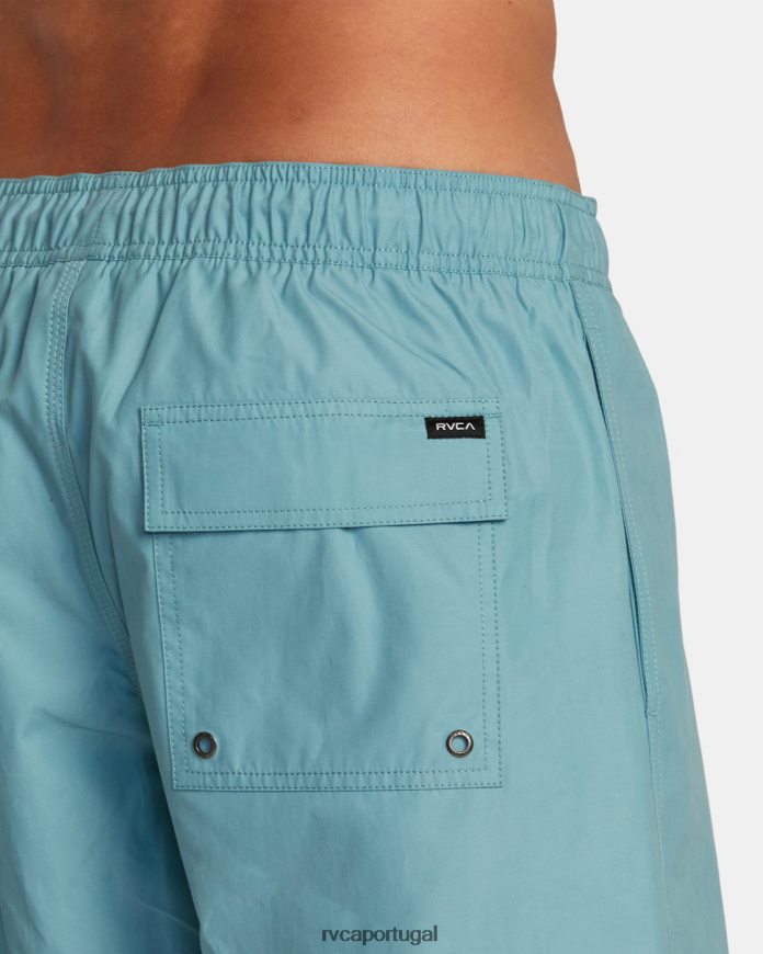 roupas RVCA homens shorts anfíbios híbridos de cintura elástica opostos perene N00F2H521
