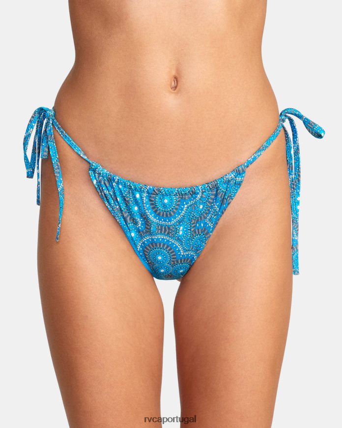 nadar RVCA mulheres muscimol slide parte de baixo do biquíni francês multi N00F2H1526