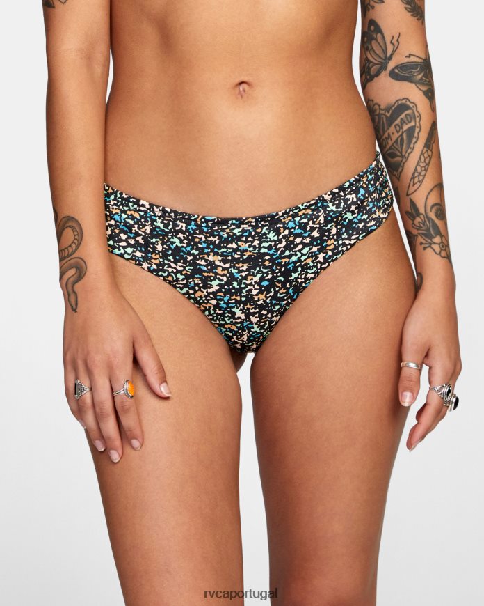 nadar RVCA mulheres não importa a parte de baixo do biquíni atrevida multi N00F2H1674