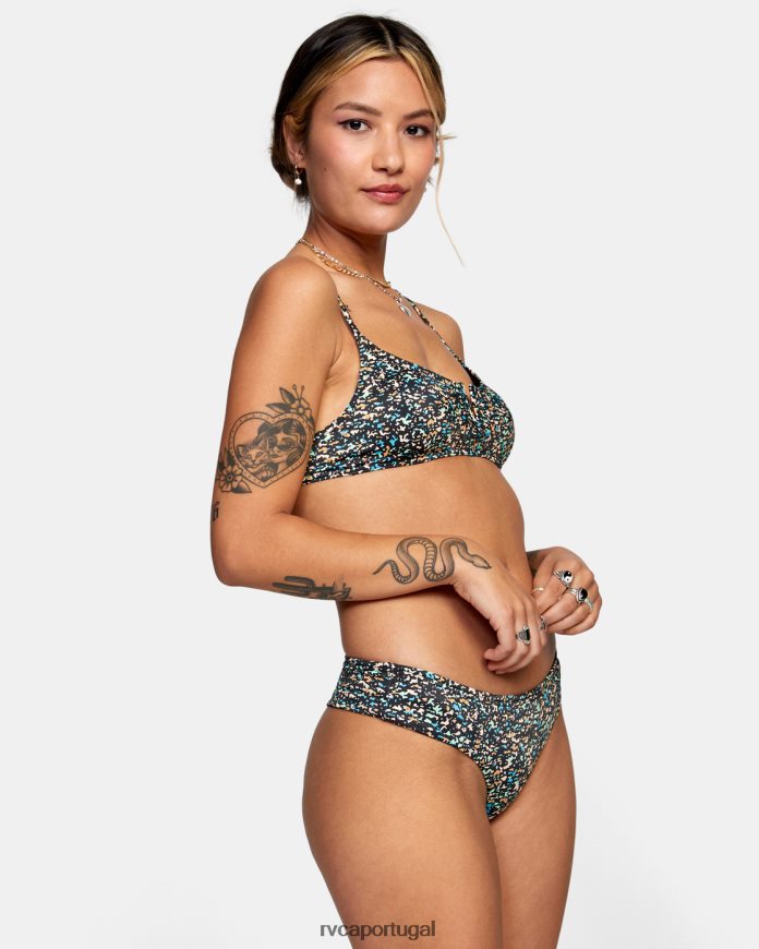 nadar RVCA mulheres não importa a parte de baixo do biquíni atrevida multi N00F2H1674