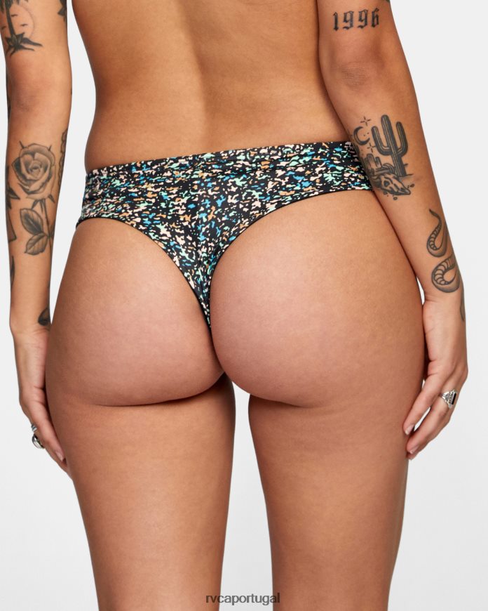 nadar RVCA mulheres não importa a parte de baixo do biquíni atrevida multi N00F2H1674