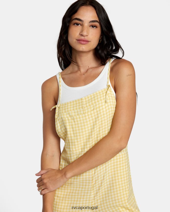 nadar RVCA mulheres encobrimento zula jumper dourado N00F2H1209