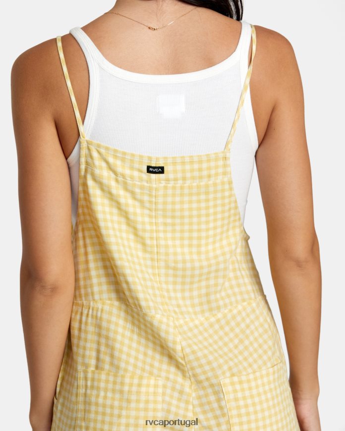 nadar RVCA mulheres encobrimento zula jumper dourado N00F2H1209