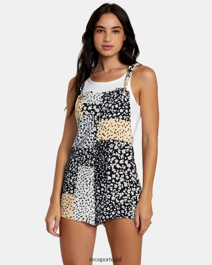 nadar RVCA mulheres macacão padrão Melão N00F2H1207