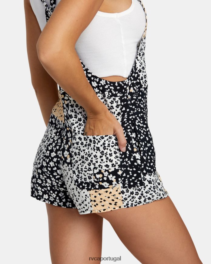 nadar RVCA mulheres macacão padrão Melão N00F2H1207