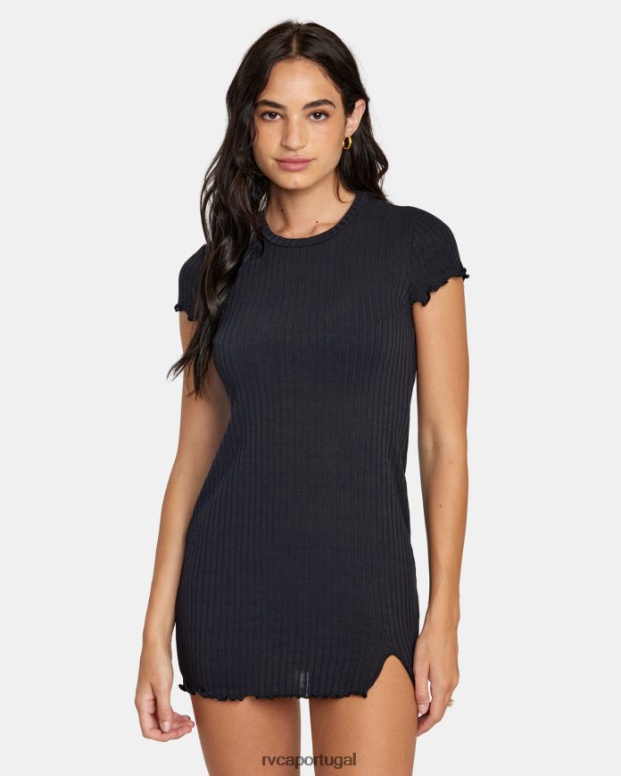 nadar RVCA mulheres vai cobrir o vestido bodycon preto N00F2H1256