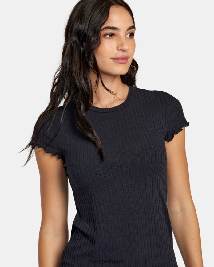 nadar RVCA mulheres vai cobrir o vestido bodycon preto N00F2H1256