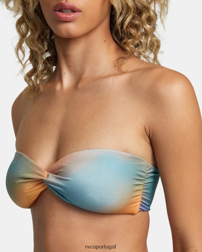 nadar RVCA mulheres bikini sun rose machado cai-cai multi N00F2H1213
