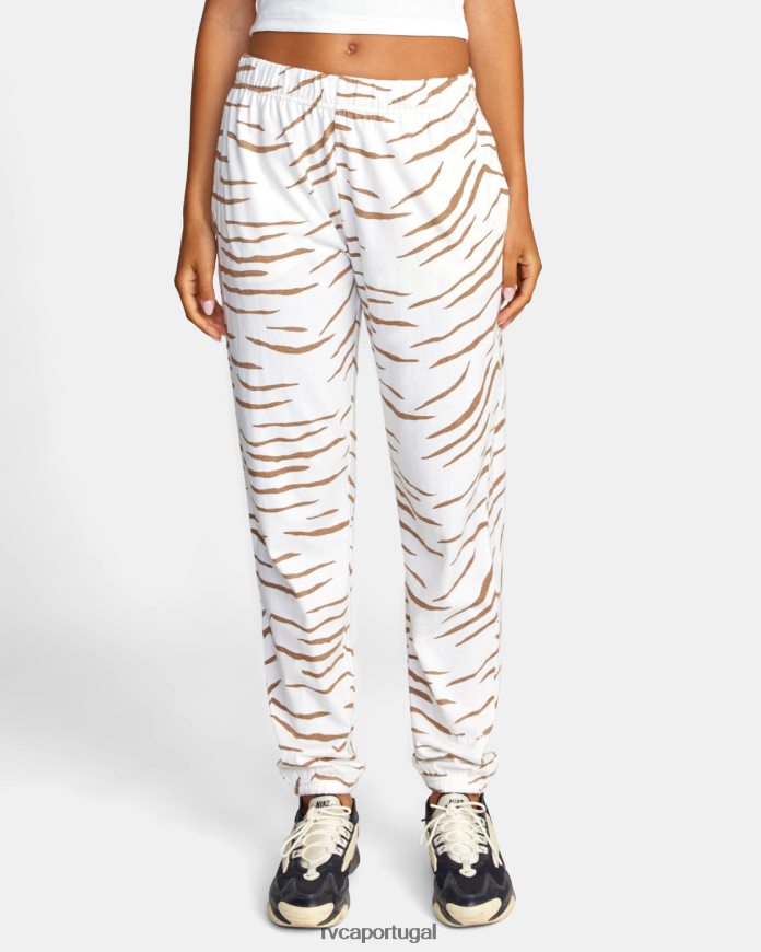 roupas RVCA mulheres calça test drive madeira N00F2H1509