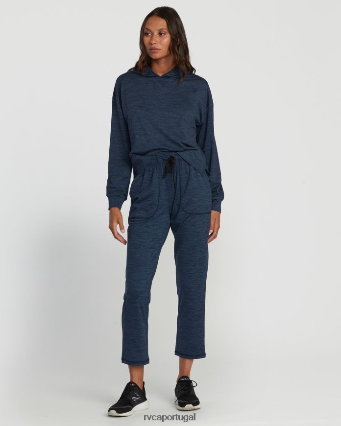 roupas RVCA mulheres calças de treino c-able meia-noite N00F2H1646