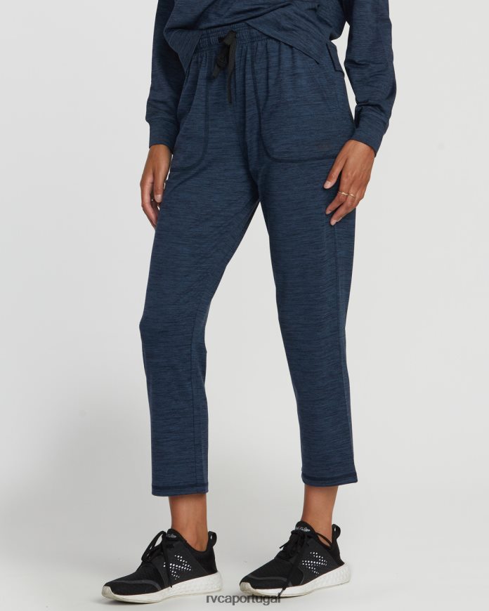 roupas RVCA mulheres calças de treino c-able meia-noite N00F2H1646
