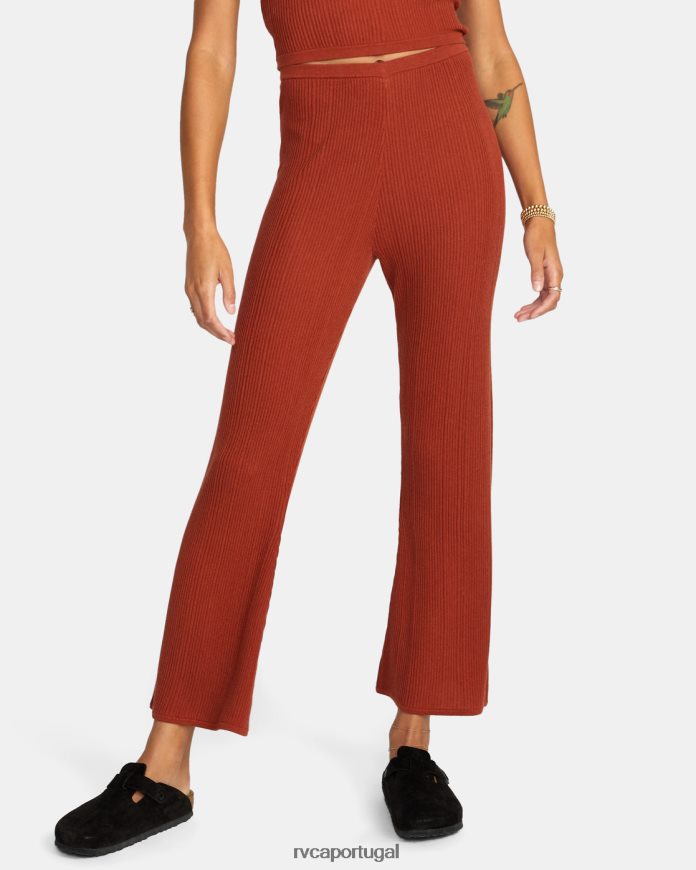roupas RVCA mulheres desviar calças largas tempero árabe N00F2H1563