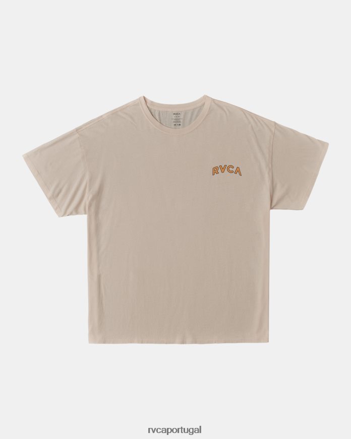 roupas RVCA mulheres camiseta banjo giz N00F2H1149