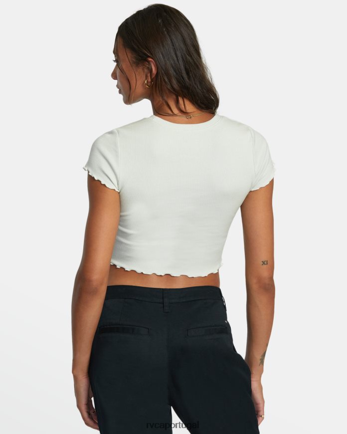 roupas RVCA mulheres camiseta delicada do colega de classe pulverizador de mar N00F2H1344