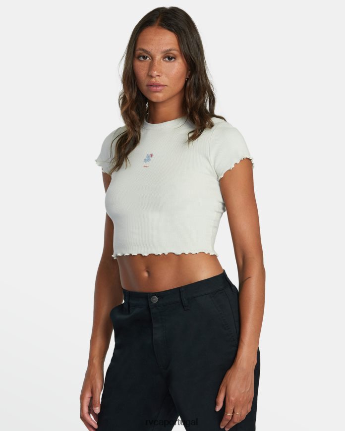roupas RVCA mulheres camiseta delicada do colega de classe pulverizador de mar N00F2H1344