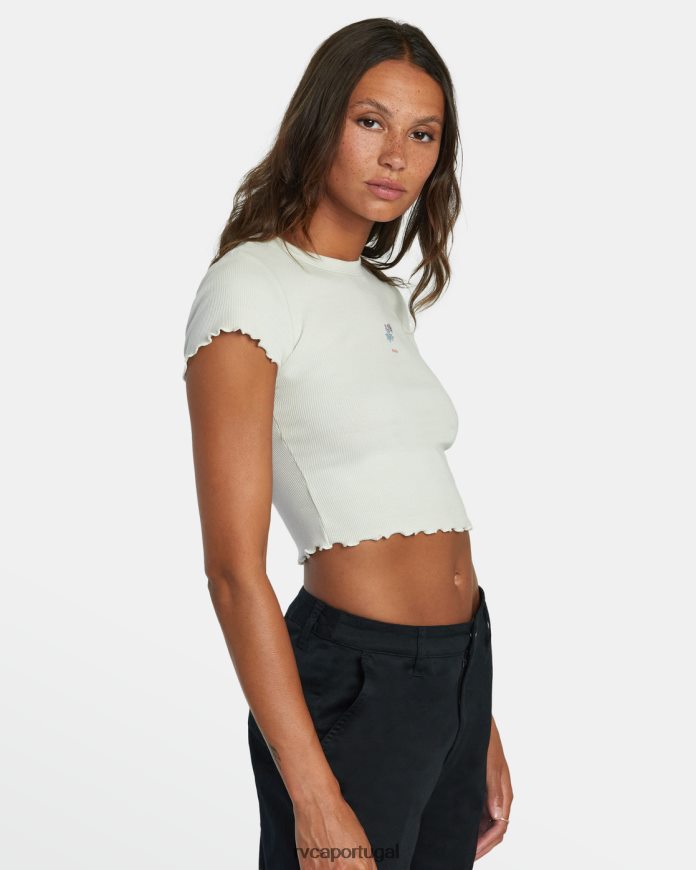 roupas RVCA mulheres camiseta delicada do colega de classe pulverizador de mar N00F2H1344